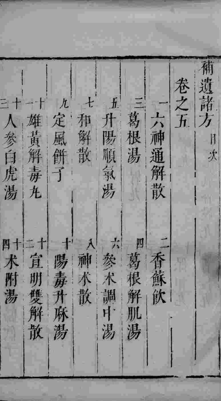 医学启蒙汇编  卷5